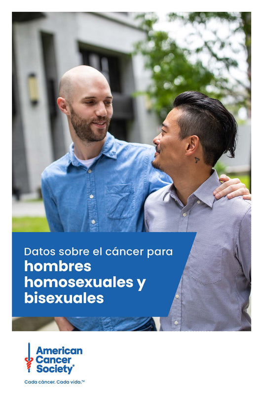 Cancer Facts For Gay & Bisexual Men - Spanish (2039.01)