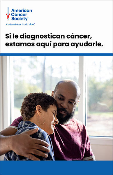 If You're Diagnosed with Cancer, we're here for you - Spanish (3247.01)
